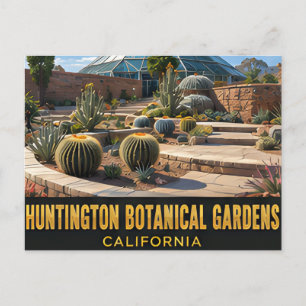 Huntington Botanische Tuinen Californië Cultureel Briefkaart