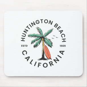Huntington Californië Strand Surfen Zomer Vakantie Muismat