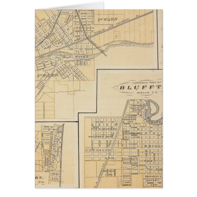 Huntington City, Huntington Co (Voorkant)