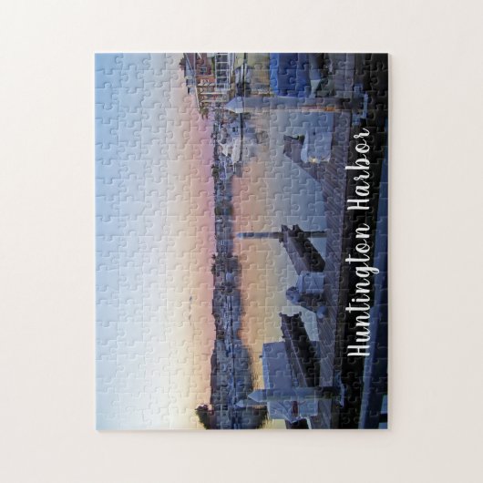 Huntington Harbour Sunset Legpuzzel (Verticaal)