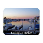 Huntington Harbour Sunset Magneet (Horizontaal)