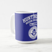 Huntington High School NY Alumni Mok (Voorkant links)