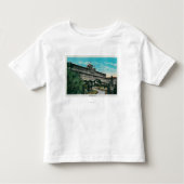 Huntington Hotel en GroundsPasadena, CA Kinder Shirts (Voorkant)
