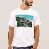 Huntington Hotel en GroundsPasadena, CA T-shirt (Voorkant)