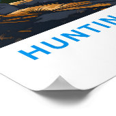 Huntington Lake California Reisprint Poster (Hoek)