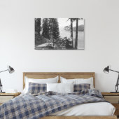 Huntington Lake, Californië-Uitzicht van Road Canvas Afdruk (Insitu (Slaapkamer))