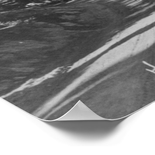 Huntington Lake, Californië-Uitzicht van Road Poster (Hoek)