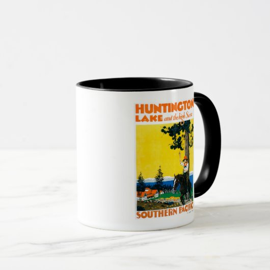 Huntington Lake Promotinal Poster Mok (Voorkant rechts)