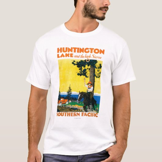 Huntington Lake Promotinal Poster T-shirt (Voorkant)