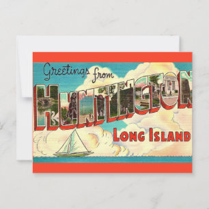 Huntington Long Island Begroetingskaart Briefkaart