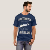 Huntington Long Island New York T-shirt (Voorkant volledig)
