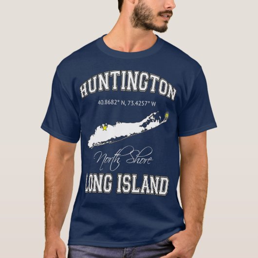 Huntington Long Island New York T-shirt (Voorkant)