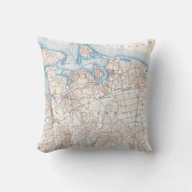  Huntington Northport Long Island New York Kussen (Voorkant)