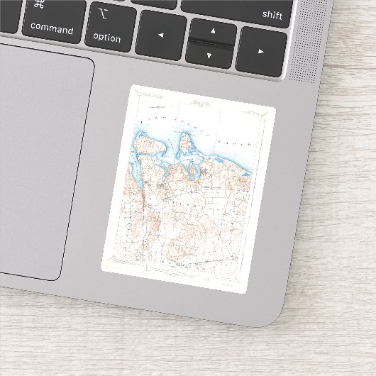  Huntington Northport Long Island New York Sticker (Detail)