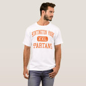 Huntington Park - Spartans - Huntington Park T-shirt (Voorkant volledig)