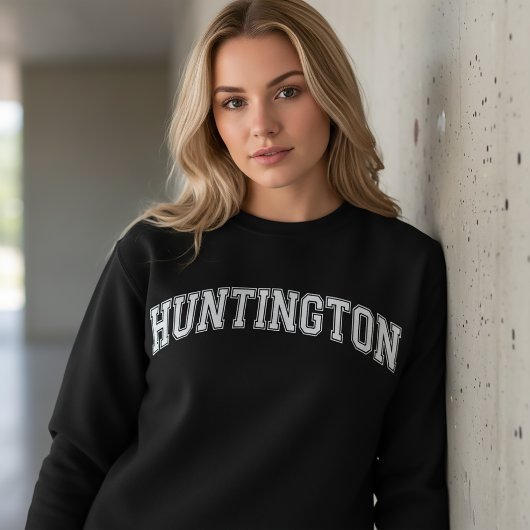 HUNTINGTON Universiteit-Style Amerika College Trui