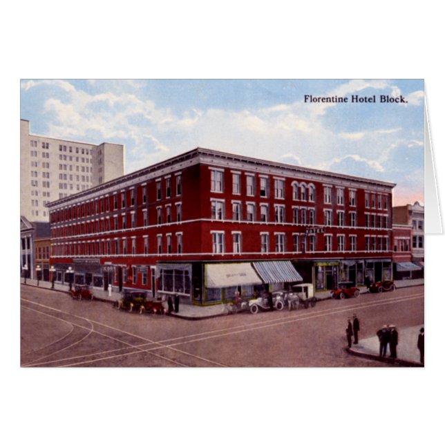 Huntington West Virginia Florentine Hotel (Voorkant Horizontaal)