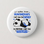 Huntington's Awareness Month Ribbon Gifts Ronde Button 5,7 Cm (Voorkant)