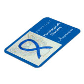 Huntington's Disease Awareness Angel Custom Magnet Magneet (Linkerzijde)