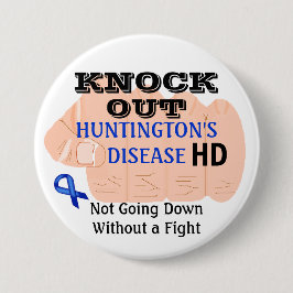 Huntington's Disease HD Awareness Ronde Button 7,6 Cm