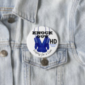 Huntington's Disease HD Awareness Ronde Button 7,6 Cm (In situ)