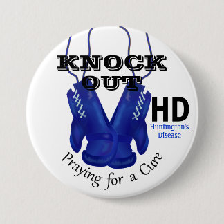 Huntington's Disease HD Awareness Ronde Button 7,6 Cm