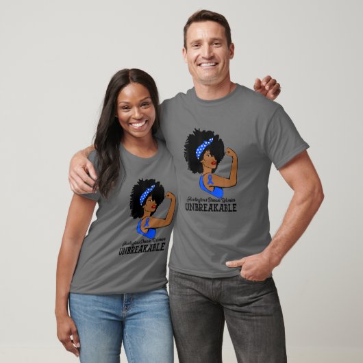 Huntington's ziekte-aansteker onverbrekelijk sterk t-shirt (Unisex)