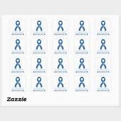 Huntington's Ziekteadvocaat White Square Sticker (Vel)