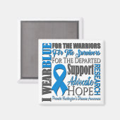 Huntington's Ziektebewustzijn Magneet (Voorkant / Achterkant)