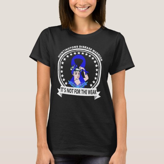 Huntingziekte-arrior T-shirt (Voorkant)