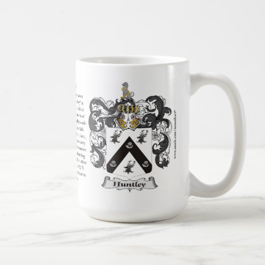 Huntley, de Oorsprong, de Betekenis en de rest Koffiemok (Rechts)