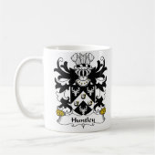 Huntley Family Crest Koffiemok (Links)