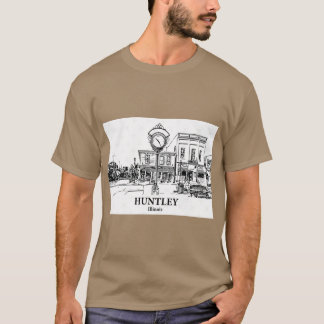 Huntley Illinois Oversized T-shirt