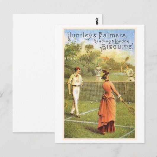 Huntley & Palmer's Biscuits Vintage Ad Briefkaart (Voorkant / Achterkant)