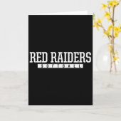 Huntley Red Raiders Softll Hs Kaart (Gele Bloem)