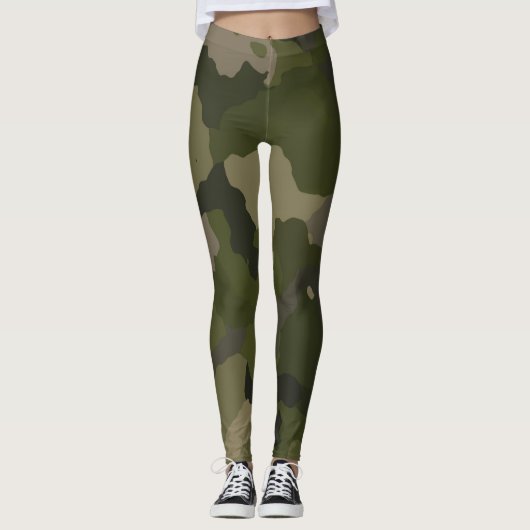 Huntress Camo Leggings (Voorkant)