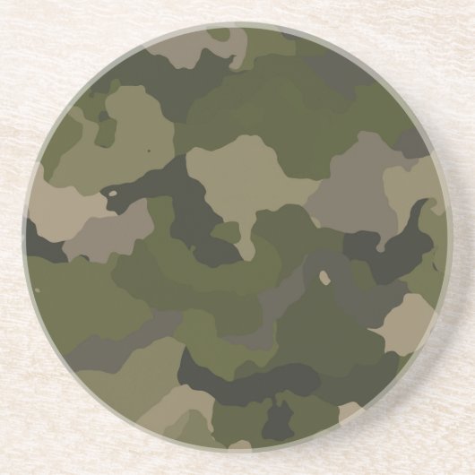 Huntress Camo Zandsteen Onderzetter (Voorkant)