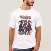 HUNTRRXX Witches with Cat and Pumpkins - Spooky T-shirt (Voorkant)