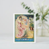 Hunt's Remedy Company Advertisement Briefkaart (Staand voorkant)