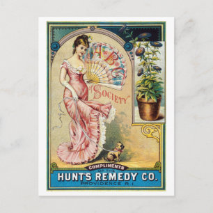Hunt's Remedy Company Advertisement Briefkaart