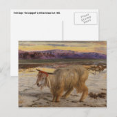 Hunt's Scapegoat briefkaart (Voorkant / Achterkant)