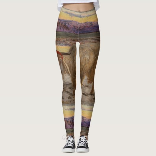 Hunt's Scapegoat kunst leggings (Voorkant)