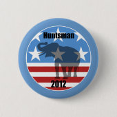 Huntsman 2012 ronde button 5,7 cm (Voorkant)