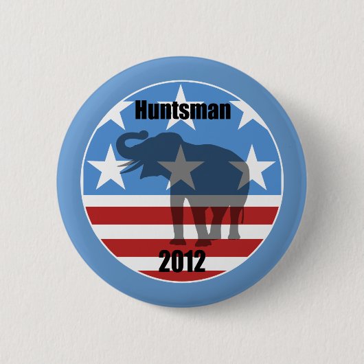 Huntsman 2012 ronde button 5,7 cm (Voorkant)