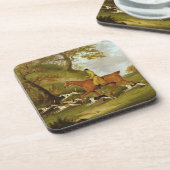 Huntsman and Hounds, 1809 (olie op doek) Bier Onderzetter (Linkerzijde)