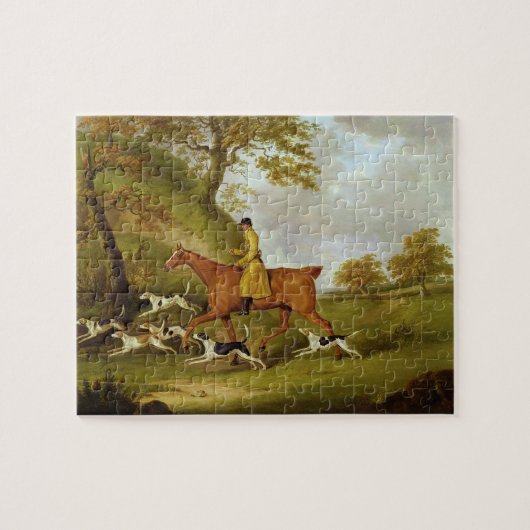 Huntsman and Hounds, 1809 (olie op doek) Legpuzzel (Horizontaal)