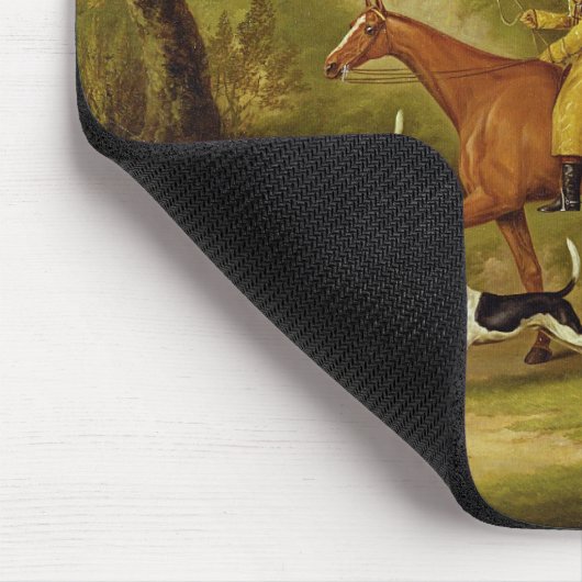 Huntsman and Hounds, 1809 (olie op doek) Muismat (Hoek)