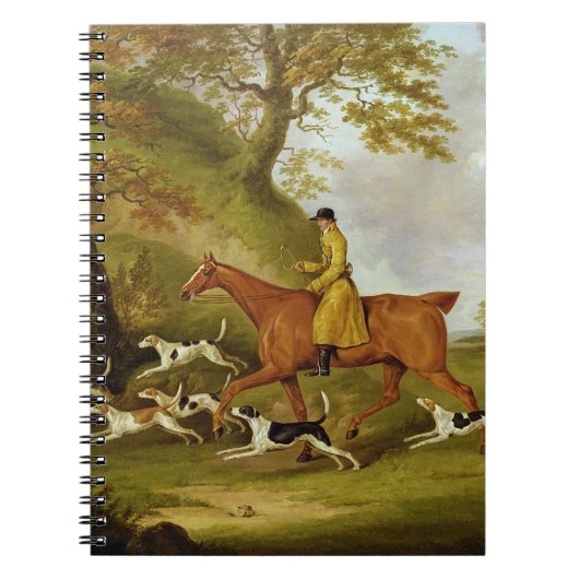 Huntsman and Hounds, 1809 (olie op doek) Notitieboek (Voorkant)