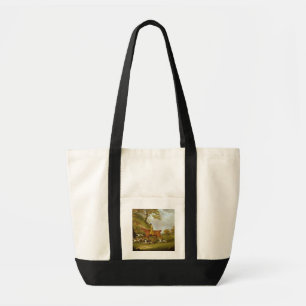 Huntsman and Hounds, 1809 (olie op doek) Tote Bag