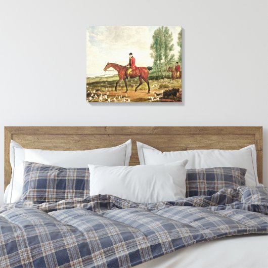 Huntsman Canvas Afdruk (Insitu (Slaapkamer))